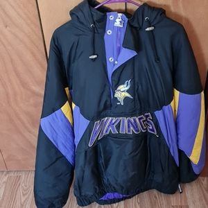 Starter 1/4 zip Minnesota Vikings NFL Pullover